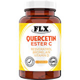 Flx Quercetin Complex Kuarcetin Ester C Bromelain Vitamin D Rutin Resveratrol Magnezyum Aserola 60 Tablet