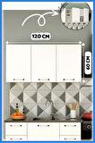 120Cm Panovit Mini Üst Modül Mutfak