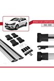 Renault Clio SPORT TOURER 2013-2020 Arası ile Uyumlu FLY Model Ara Atkı Tavan Barı GRİ
