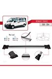 Renault Trafic 2001-2014 Arası ile uyumlu FLY Model Ara Atkı Tavan Barı GRİ