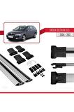 Skoda Octavia (1Z) 2004-2012 Arası ile Uyumlu FLY Model Ara Atkı Tavan Barı GRİ