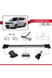 Ssangyong Stavic 2013-2019 Arası ile uyumlu FLY Model Ara Atkı Tavan Barı GRİ