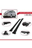 Toyota Corolla Verso (AR10) 2002-2003 Arası ile Uyumlu FLY Model Ara Atkı Tavan Barı SİYAH