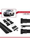 Toyota Land Cruiser Prado 125 2007-2009 Arası ile FLY Model Ara Atkı Tavan Barı SİYAH