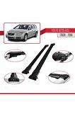 Volvo XC70 (US) 2008-2016 Arası ile Uyumlu FLY Model Ara Atkı Tavan Barı SİYAH