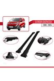 Citroen Dispatch 2019 ve Sonrası ile uyumlu FLY Model Ara Atkı Tavan Barı SİYAH
