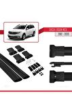 Dacia Logan MCV 2012-2020 Arası ile Uyumlu FLY Model Ara Atkı Tavan Barı SİYAH