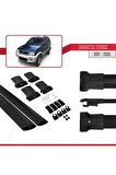 Daihatsu Terios 1997-2005 Arası ile uyumlu FLY Model Ara Atkı Tavan Barı SİYAH
