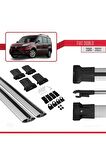 Fiat Doblo 2010-2022 Arası ile uyumlu FLY Model Ara Atkı Tavan Barı GRİ