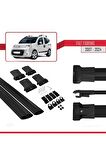 Fiat Fiorino 2007 ve Sonrası ile Uyumlu FLY Model Ara Atkı Tavan Barı SİYAH
