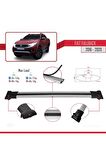 Fiat Fullback 2016-2020 Arası ile Uyumlu FLY Model Ara Atkı Tavan Barı GRİ