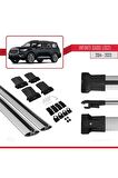 Infiniti QX80 Z62 2014-2023 Arası ile Uyumlu FLY Model Ara Atkı Tavan Barı GRİ