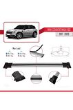 Mini Countryman (F60) 2017-2023 Arası ile Uyumlu FLY Model Ara Atkı Tavan Barı GRİ 3 ADET BAR