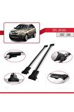Opel Antara 2007-2016 Arası ile uyumlu FLY Model Ara Atkı Tavan Barı GRİ