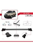 Opel Antara 2007-2016 Arası ile uyumlu FLY Model Ara Atkı Tavan Barı GRİ