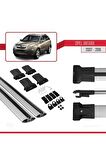 Opel Antara 2007-2016 Arası ile uyumlu FLY Model Ara Atkı Tavan Barı GRİ