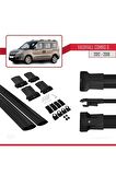 Vauxhall Combo D 2012-2018 Arası ile Uyumlu FLY Model Ara Atkı Tavan Barı SİYAH