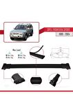 Opel Frontera Sport 1999-2004 Arası ile Uyumlu FLY Model Ara Atkı Tavan Barı SİYAH