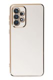 Newface Samsung Galaxy A73 5G Kılıf Volet Silikon - Beyaz