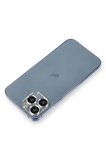 Newface Apple iPhone 11 Pro Max Metal Kamera Lens Koruma Cam - Gümüş