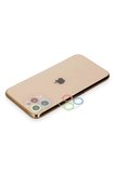 Newface Apple iPhone 11 Pro Max Renkli Kamera Lens Koruma Cam - Mavi-Yeşil