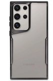Newface Samsung Galaxy S24 Ultra Kılıf Boyi Silikon Kapak - Siyah