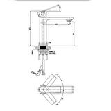 FONTANA LAVABO BATARYASI FM-2311 (KROM)