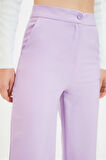 Kadın Yeni Moda Geniş Paça Uzun Boy Dokuma Wide Leg Geniş Paça Pantolon