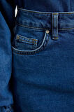Kadın Moda Stil Mini Astarsız Denim Basic Yüksek Bel Mini Denim Etek
