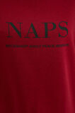 Kadın Pamuklu Bisiklet Yaka Uzun Kol Sloganlı T-shirt-Jogger Örme Pijama Takımı