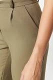 Kadın Yeni Moda Geniş Paça Uzun Boy Dokuma Yüksek Bel Wide Leg Geniş Paça Pilili Pantolon