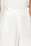 Kadın Yeni Moda Geniş Paça Uzun Boy Dokuma Yüksek Bel Wide Leg Geniş Paça Pantolon