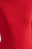 Yeni Slim Casual Günlük Rejenere Kaşkorse Örme Bisiklet Yaka Kısa Kol Bodycone Midi Boy Elbise