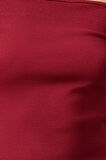 Kadın Crop Choker Yaka Slim Kalıp Örme Carmen Yaka Choker Detaylı Fitted Vücuda Oturan Fitilli Bluz