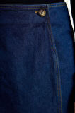 Kadın Moda Stil Mini Astarsız Denim Etek