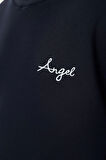 Kadın Moda Şık Bol Bisiklet Yaka Standart Kol Uzun Kalın İçi Polarlı Örme Sweatshirt