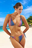 Modern Desenli Bikini Takımı Premium Kalite Hızlı Kuruyan Ergonomik Kesim