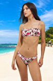Modern Desenli Bikini Takımı Yaz Koleksiyonu Esnek Kumaş Yüksek Konfor