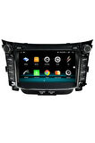Hyundai I30 Tuşlu Android 12 Carplay Özellikli Navigasyon Multimedya Ekran 2gb Ram + 32gb Hdd