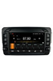 Mercedes C Class C200 (W203-W209) Android 12 Carplay Özellikli Navigasyon Multimedya Ekran 2gb Ram