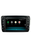Mercedes C Class C200 (W203-W209) Android 12 Carplay Özellikli Navigasyon Multimedya Ekran 2gb Ram