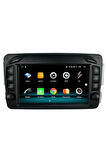 Mercedes C Class C200 (W203-W209) Android 12 Carplay Özellikli Navigasyon Multimedya Ekran 2gb Ram