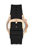 Siyah Silikon Kordon Erkek Kol Saati FM11307D-G