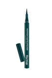 FLORMAR Mat Likit Kalem Eyeliner (YEŞİL) - Midnight Matte Eyeliner - 004 Green