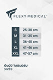 Flexy Medical Diz Ağrısı İçin 2 Adet Sıcak Tutan Kahverengi Yün Dizlik, Kireçlenme, Romatizma Ağrısı, Eklem Ağrısı