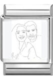 İTALYAN ÇELİK CHARM NOMİ BİLEKLİK CHARMI SADECE 1 ADET CHARMDIR