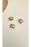 NOMİMATİON CHARM BİLEKLİK EK LİNK 9 MM 1 CM GÜMÜŞ RENK YAZILI YAZISIZ İSİM TARİH HARF YAZILIR 1 ADET