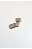 NOMİMATİON CHARM BİLEKLİK CHARM  9 MM  NOMİ ÇELİK ANTİALERJİK NOMİNAL CHARM 316L