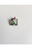 NOMİMATİON CHARM BİLEKLİK CHARM  9 MM  NOMİ ÇELİK ANTİALERJİK NOMİNAL CHARM 316L