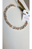 ÇELİK BİLEKLİK XUPİNG XOX TAŞLI ROSE GOLD RENK ANTİALERJİK KARARMAZ SERİ 17+3 CM FMACCESORİES